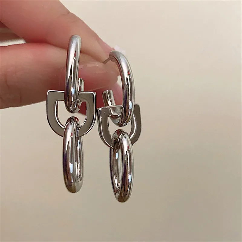 Vintage Zilveren Ketting Oorbellen