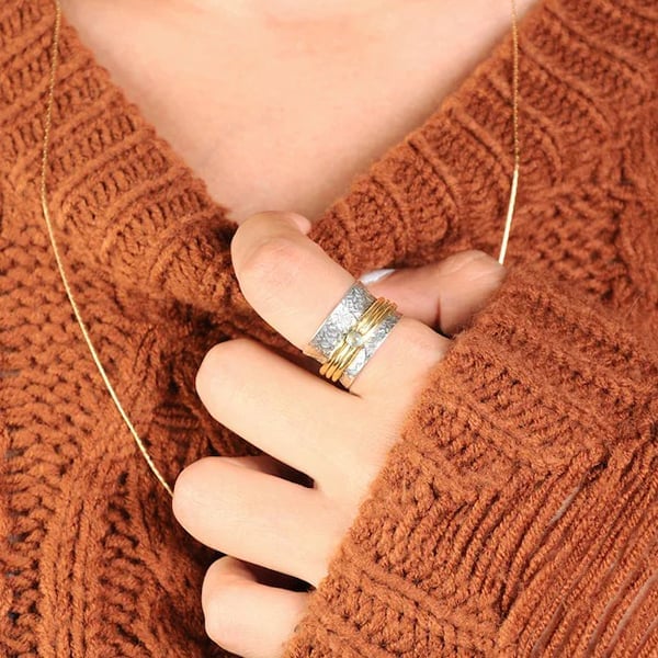 Maansteen Meditatie Ring