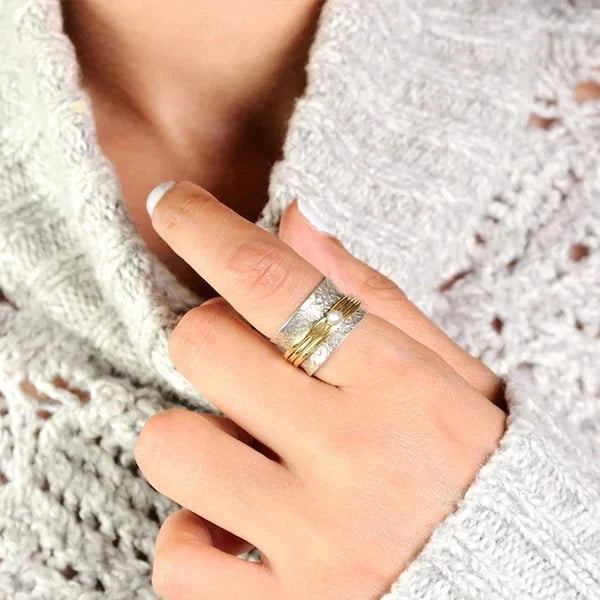 Maansteen Meditatie Ring
