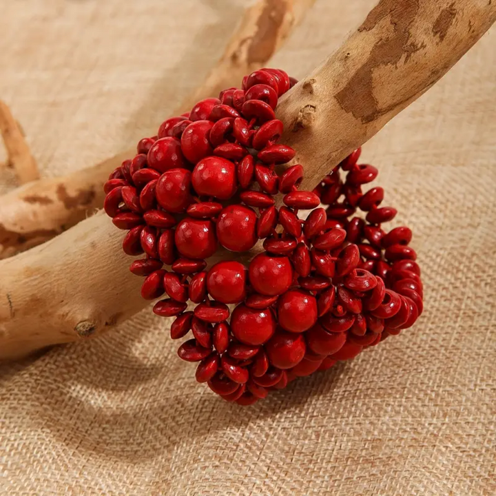 レッドコーラルバイタリティブレスレット