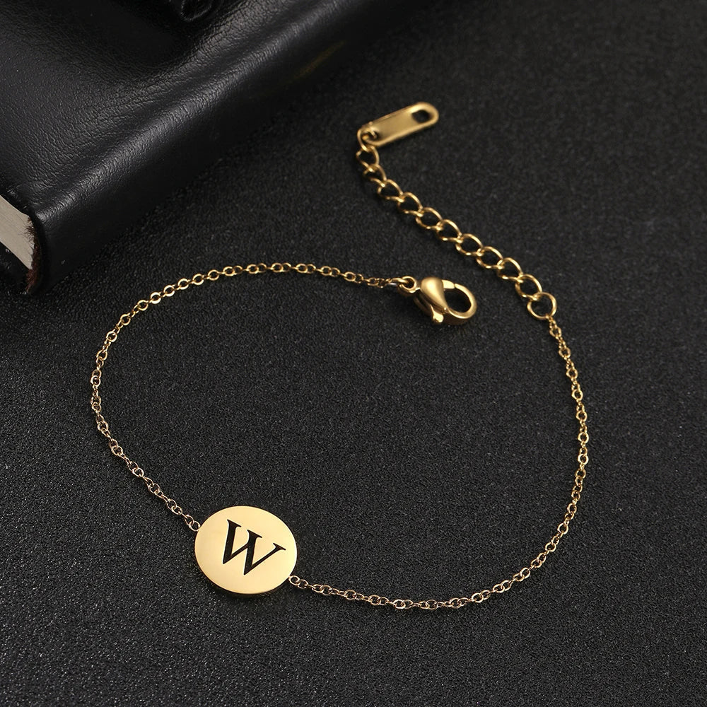 Prachtige Initialen armband
