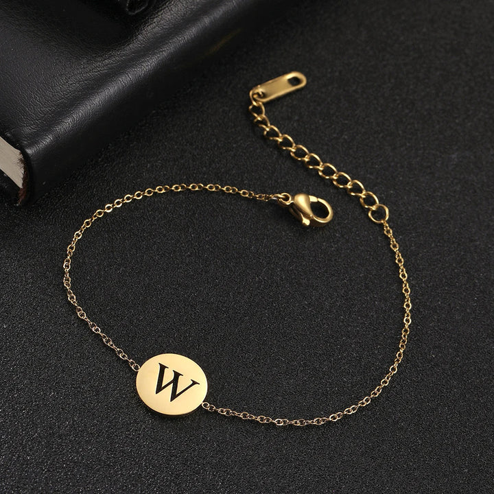 Prachtige Initialen armband
