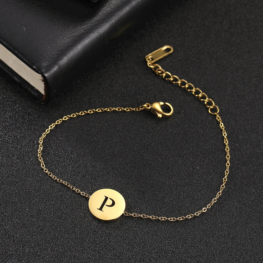 Prachtige Initialen armband