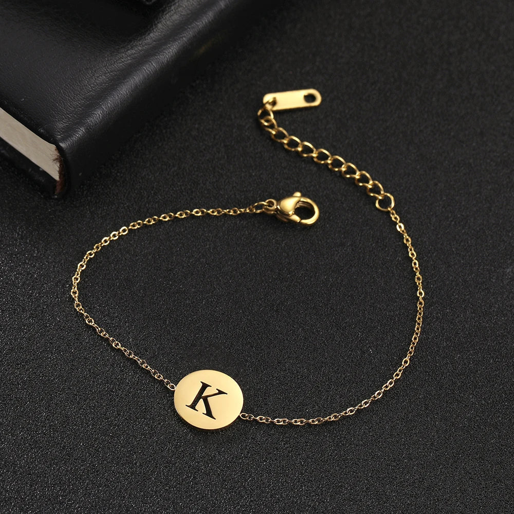 Prachtige Initialen armband