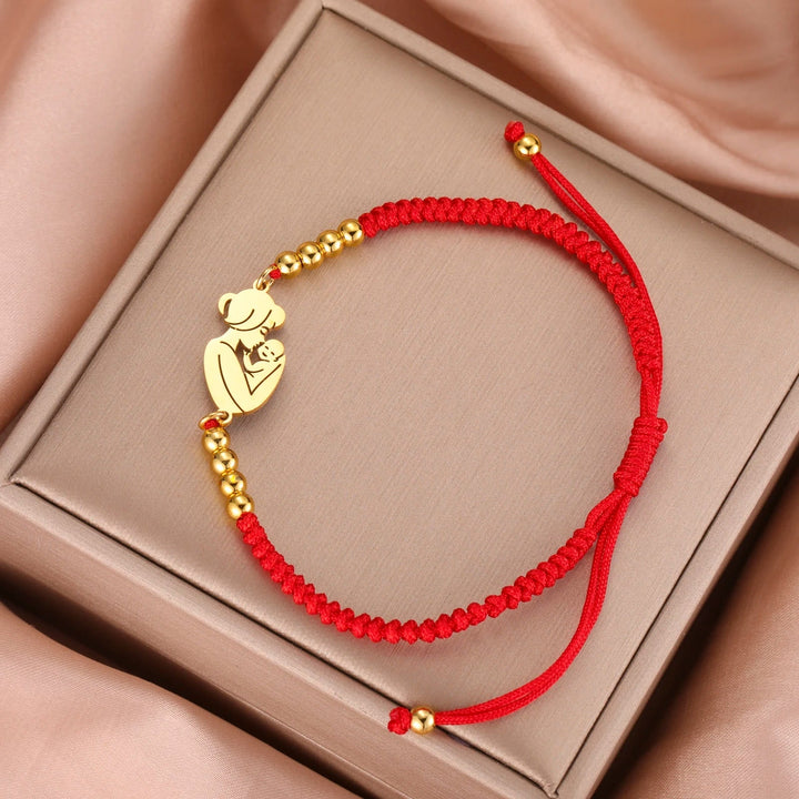 Liefdevolle familie armband