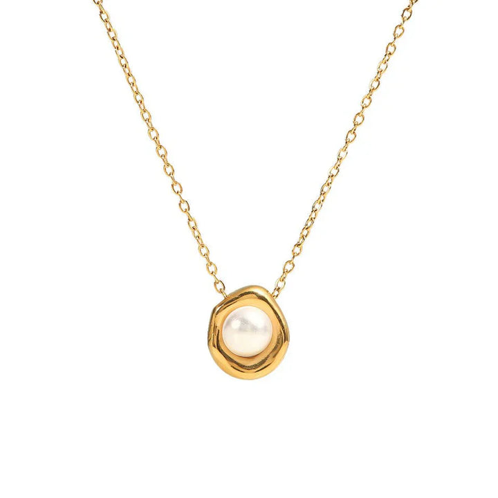 Gouden Gecoate Zoutwater Parel Hanger